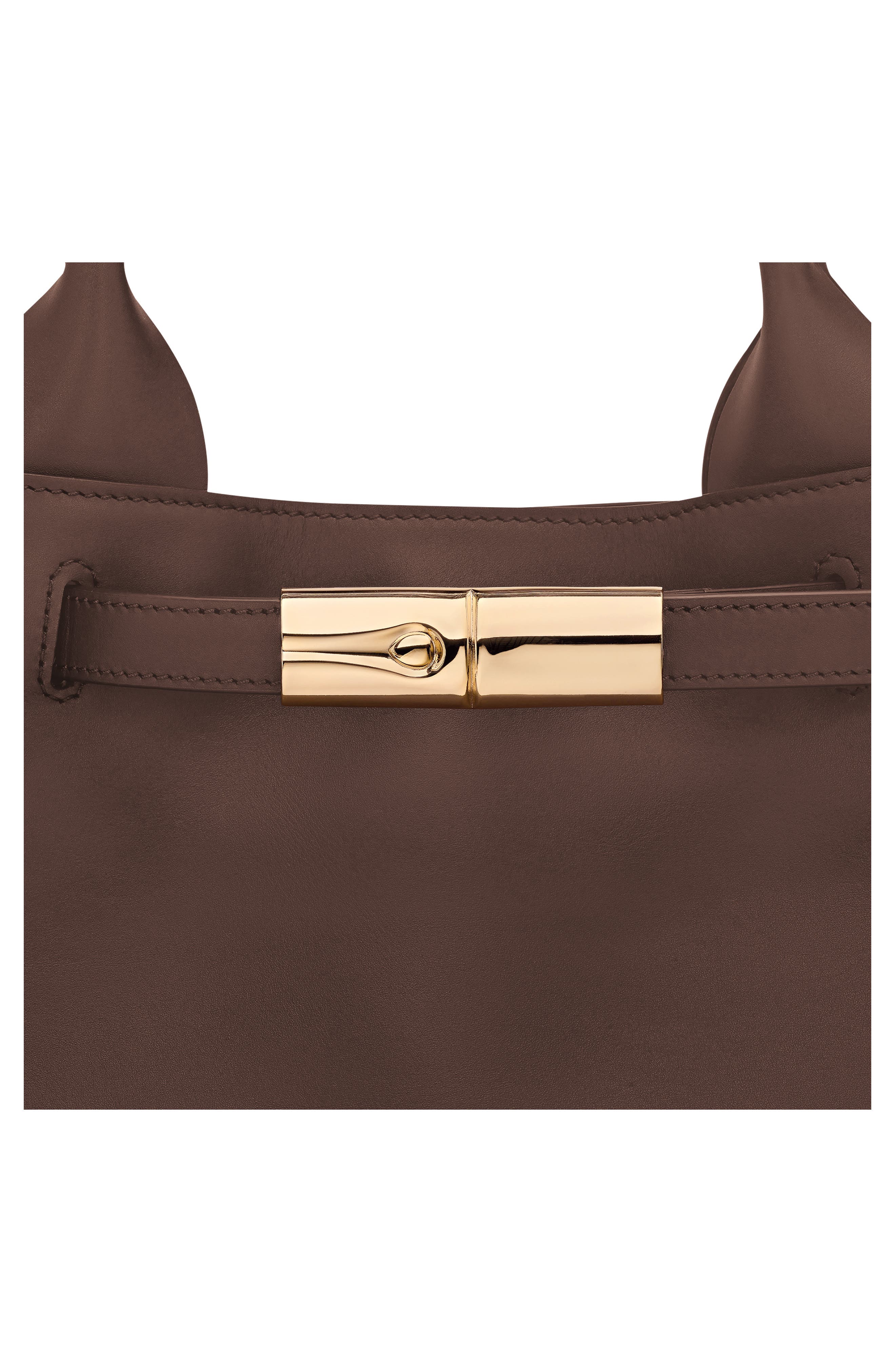Longchamp Le Roseau Smart Leather Tote, Alternate, color, Mocha