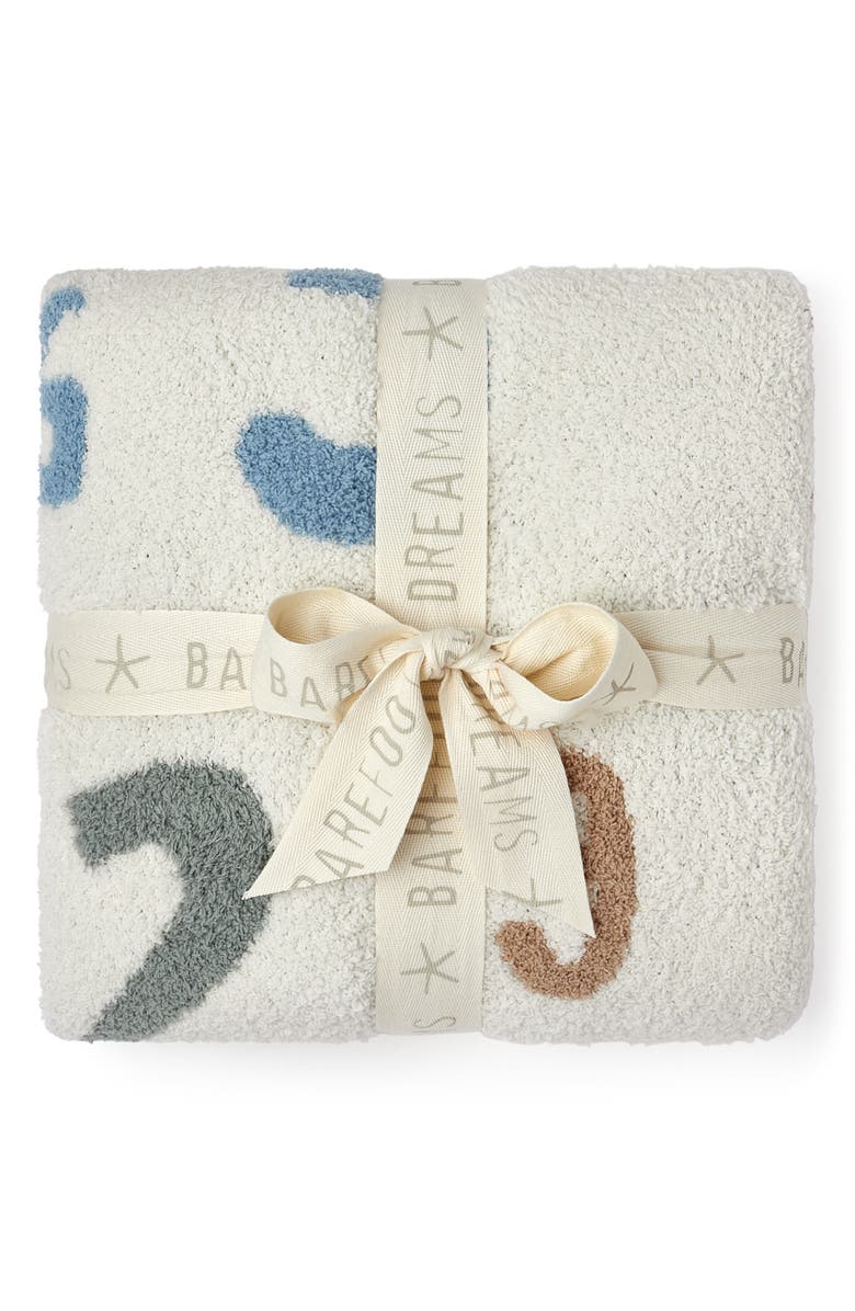 Barefoot Dreams<sup>®</sup> CozyChic<sup>®</sup> Number Stroller Blanket, Alternate, color, Honeycomb Multi