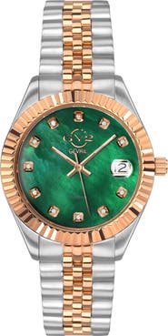 GEVRIL Women's Swiss Watch from the Naples Collection, 34mm