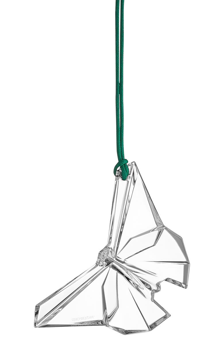 Waterford Origami Butterfly Crystal Ornament, Alternate, color, 
