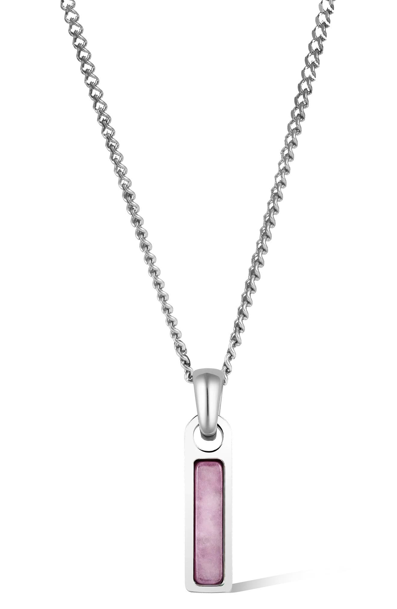 SILVER/OCTOBER/PINK TOURMALINE
