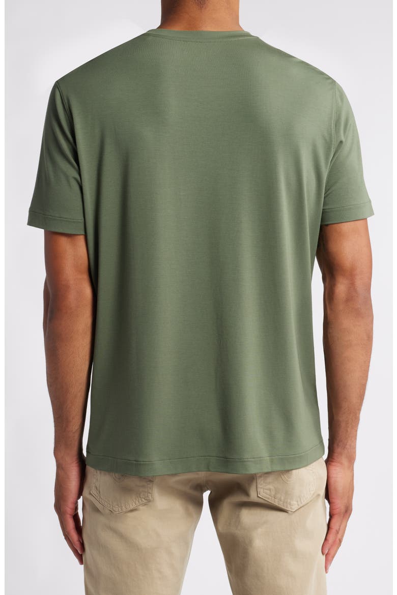 Knox Performance T-Shirt, Alternate, color, OLIVE SOLID