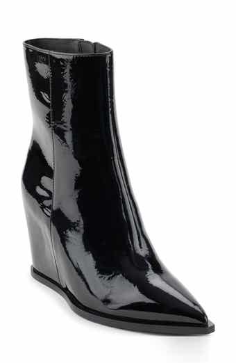 DKNY Iris Pointed Toe Wedge Bootie