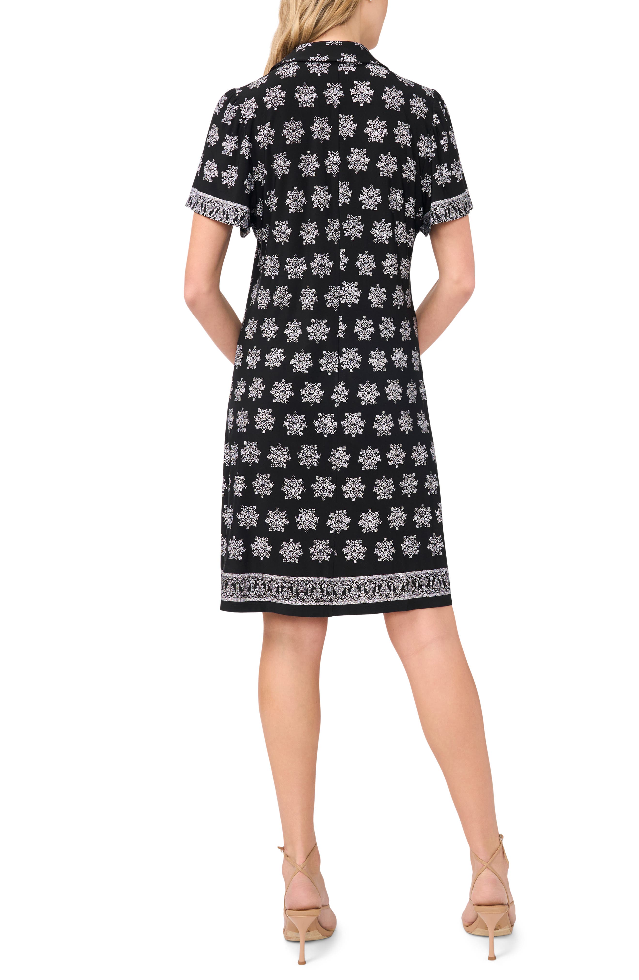 Print Polo Dress - image 2