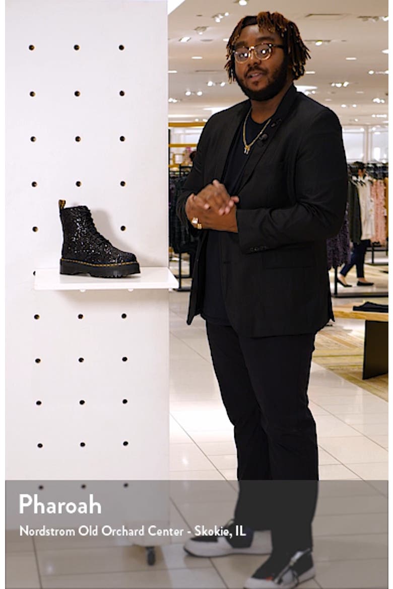 Jadon Glitter Platform Boot video