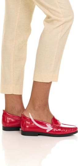 Brightwater Ave Patent Penny Loafer