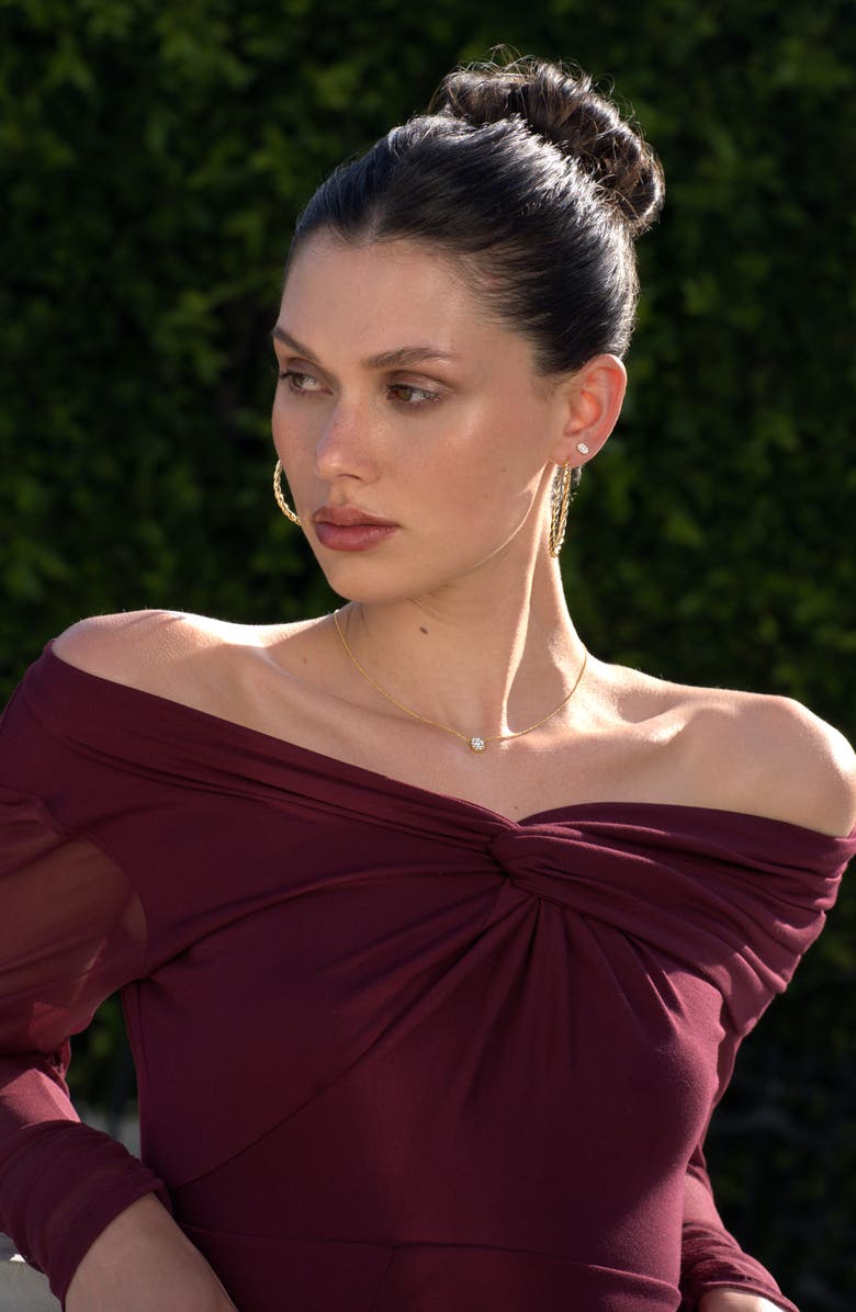 Bony Levy Mika Diamond Studs Earrings, Alternate, color, 18K Yellow Gold