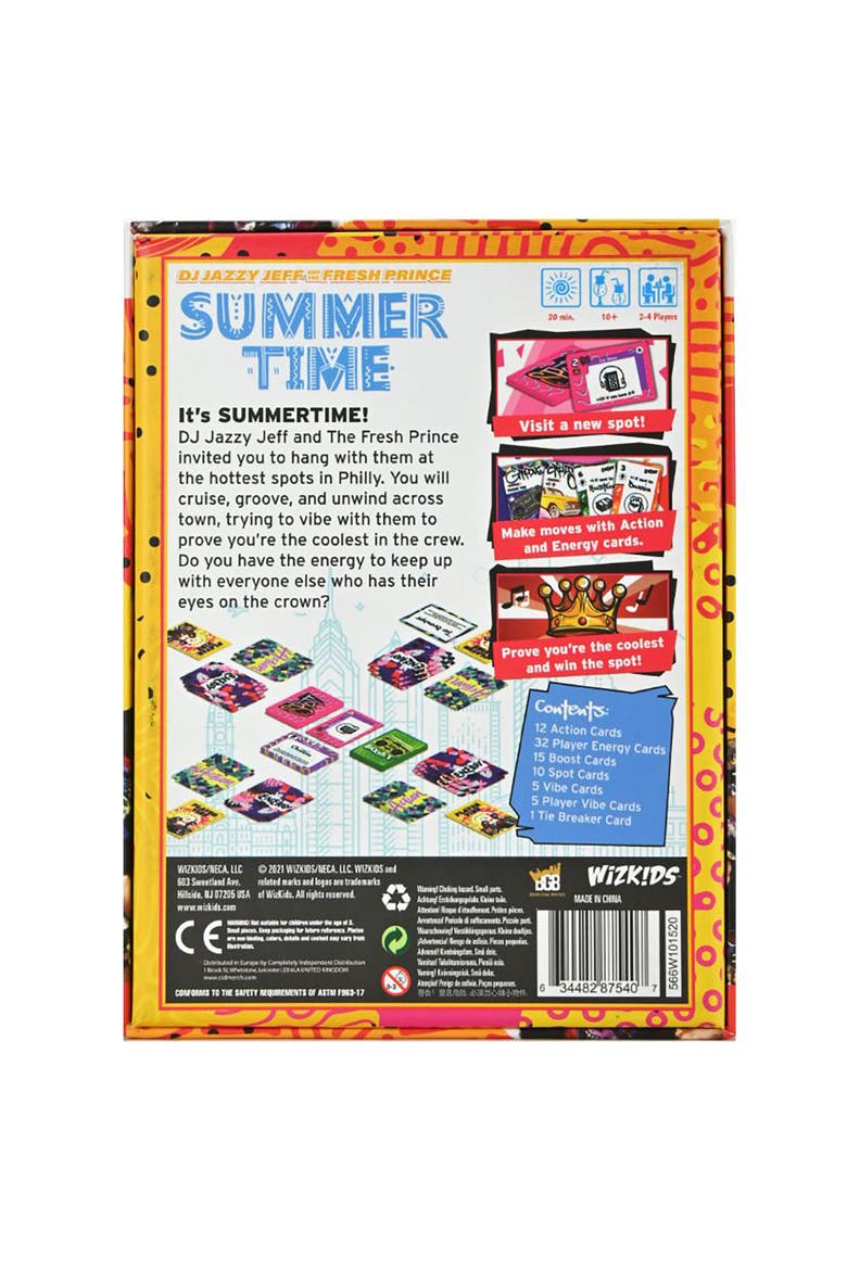 WizKids DJ Jazzy Jeff and The Fresh Prince Summertime, Alternate, color, Multicolored