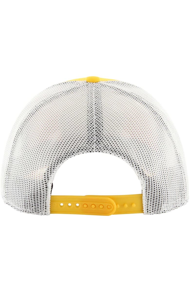 '47 Men's '47 Gold Golden State Warriors Semi Patch Trucker Adjustable Hat, Alternate, color, Gold