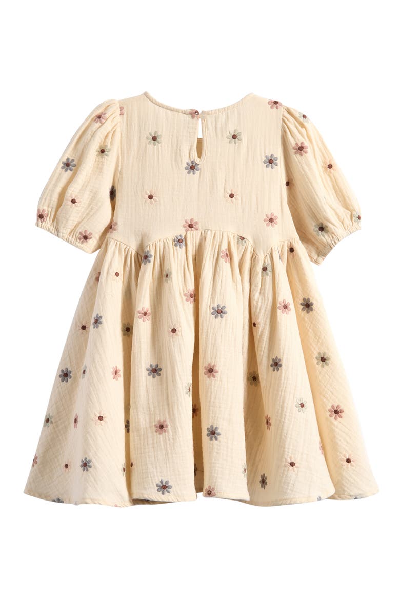 Rose Floral Embroidered Dress, Alternate, color, FLOWERS