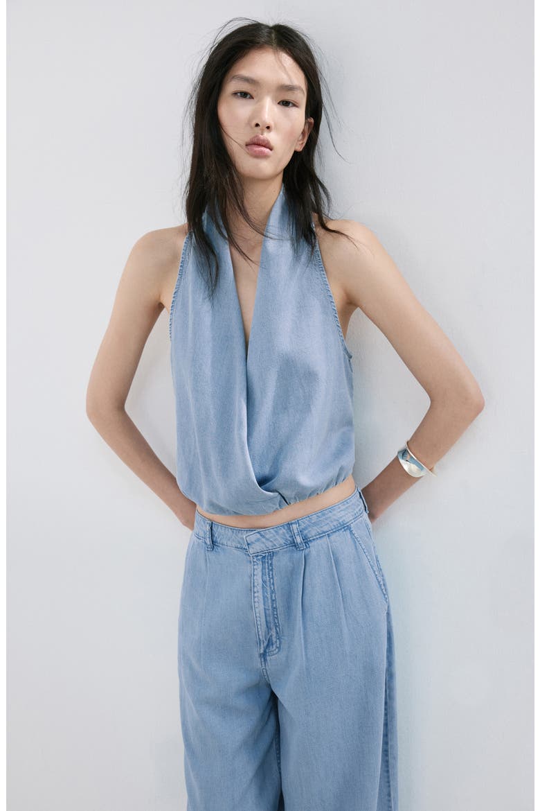 Wide Leg Trouser Jeans, Alternate, color, LIGHT BLUE
