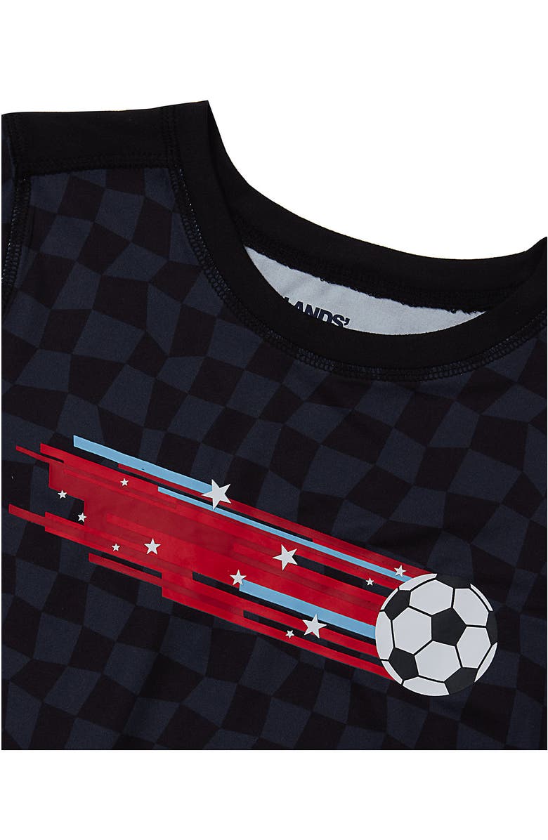 Lands' End Boys Performance Tee Shirt, Alternate, color, Checkers/Black