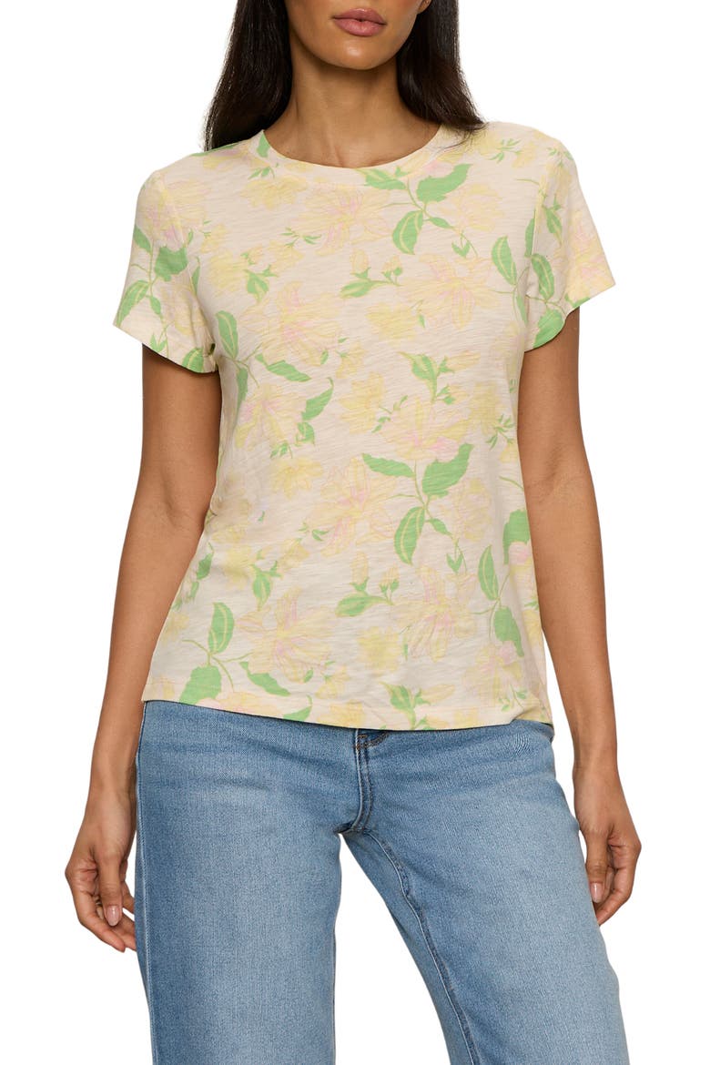 The Perfect T-Shirt, Main, color, GENTLE LILY CORAL