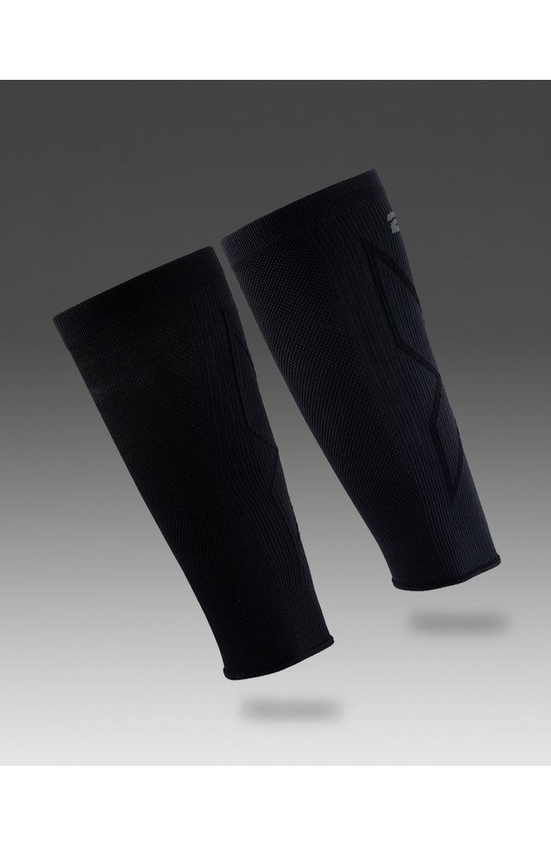 2XU X Compression Calf Sleeves, Main, color, Black/Black