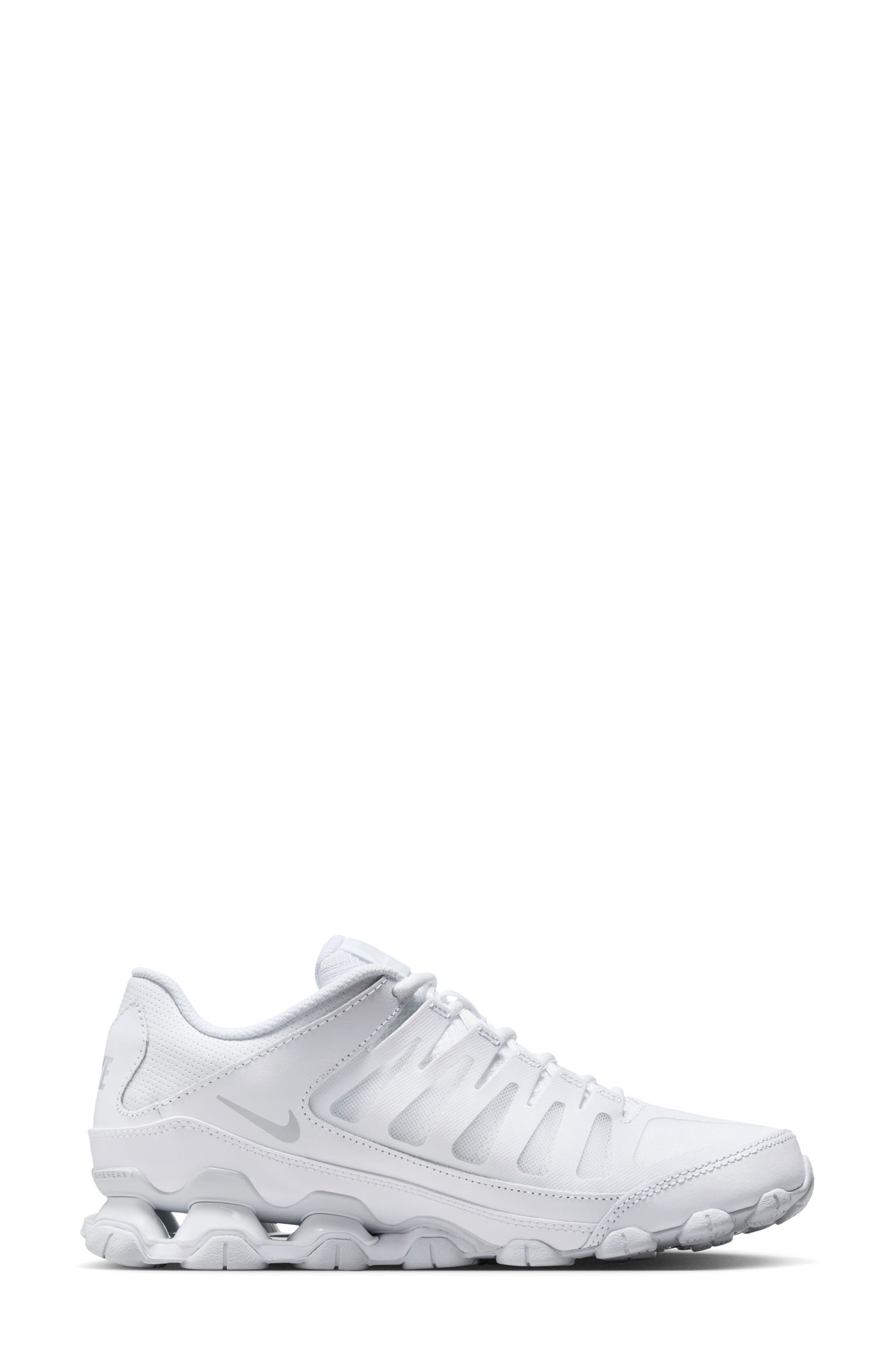 Nike Reax 8 TR Training Shoe, Alternate, color, White/ White/ Pure Platinum