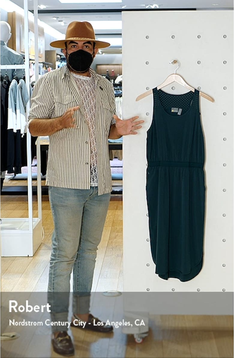 Mix It Up Performance Stretch Recycled Polyester Tank Dress, sales video thumbnail