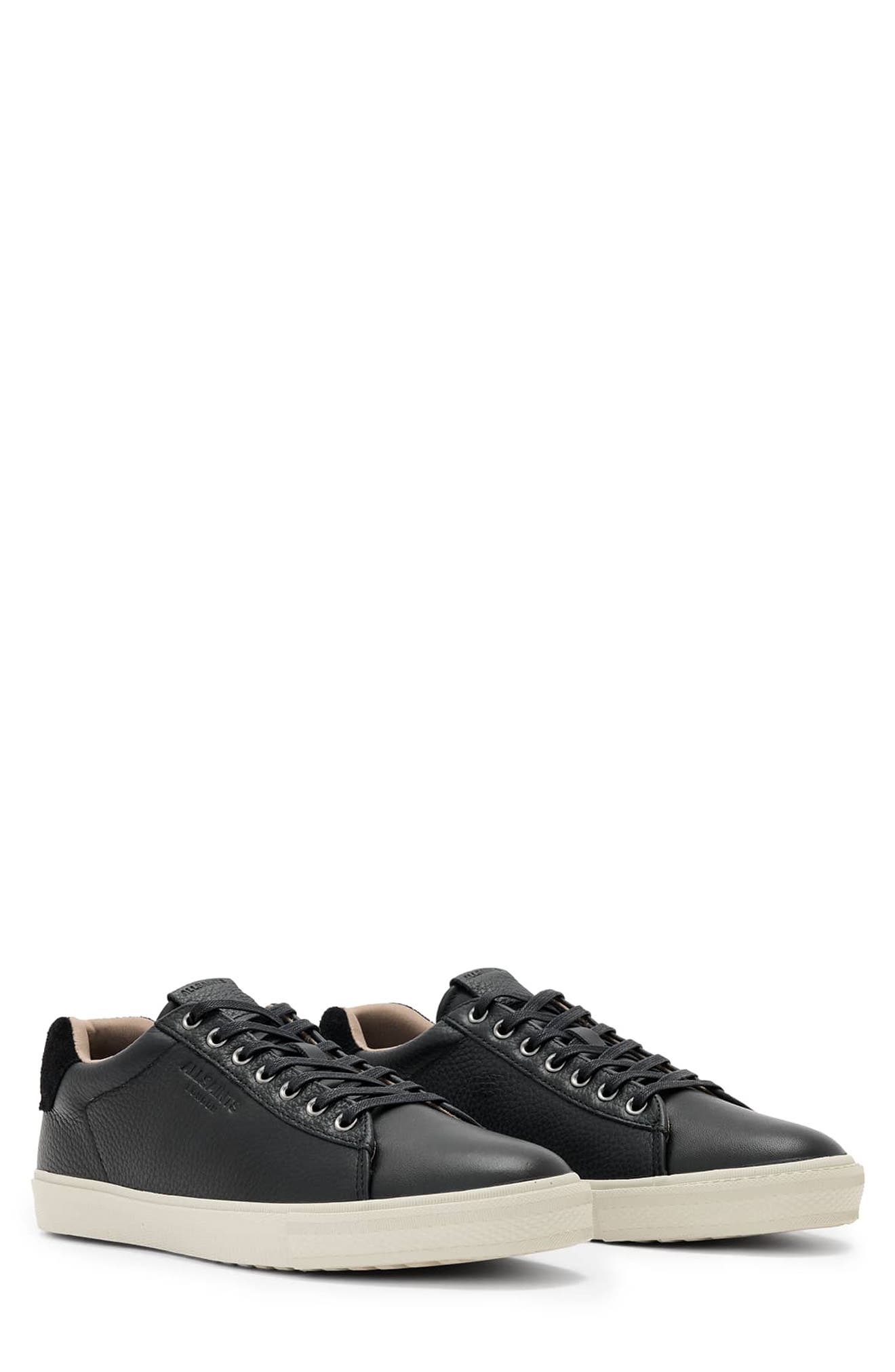 AllSaints Tucker Sneaker, Main, color, Black
