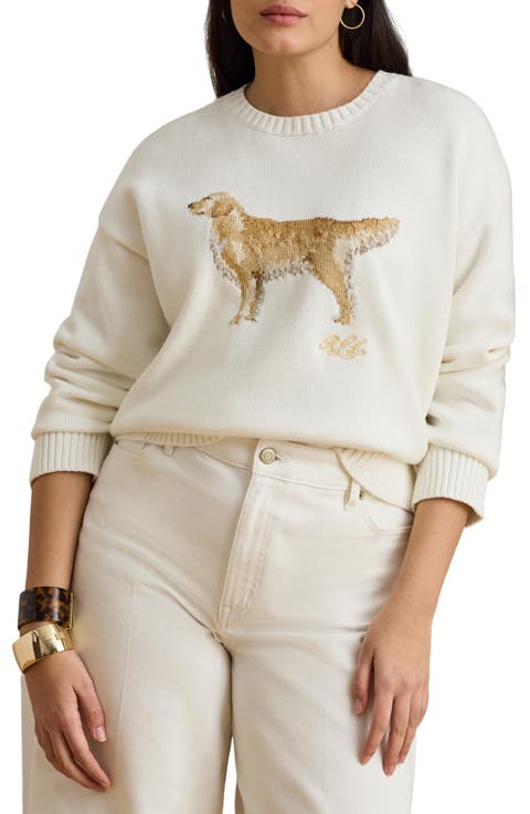 Intarsia Dog Sweater (Plus)