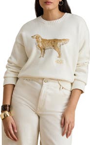 Lauren Ralph Lauren Intarsia Dog Sweater
