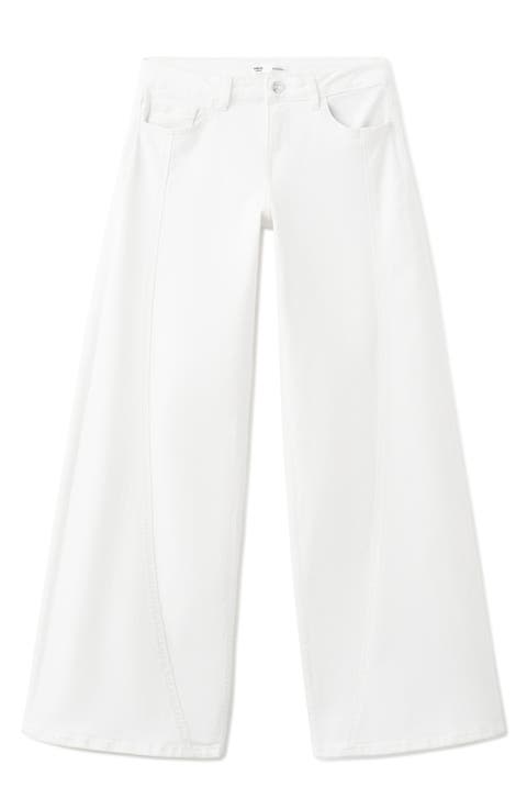 Low Waist Wide Leg Jeans