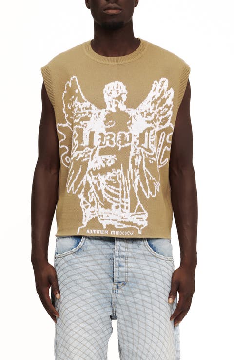 Jacquard Sweater Vest