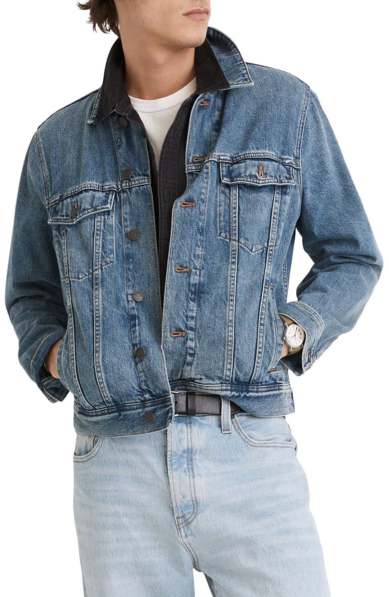 Madewell Men's Allard Wash Classic Jean Jacket, Main, color,