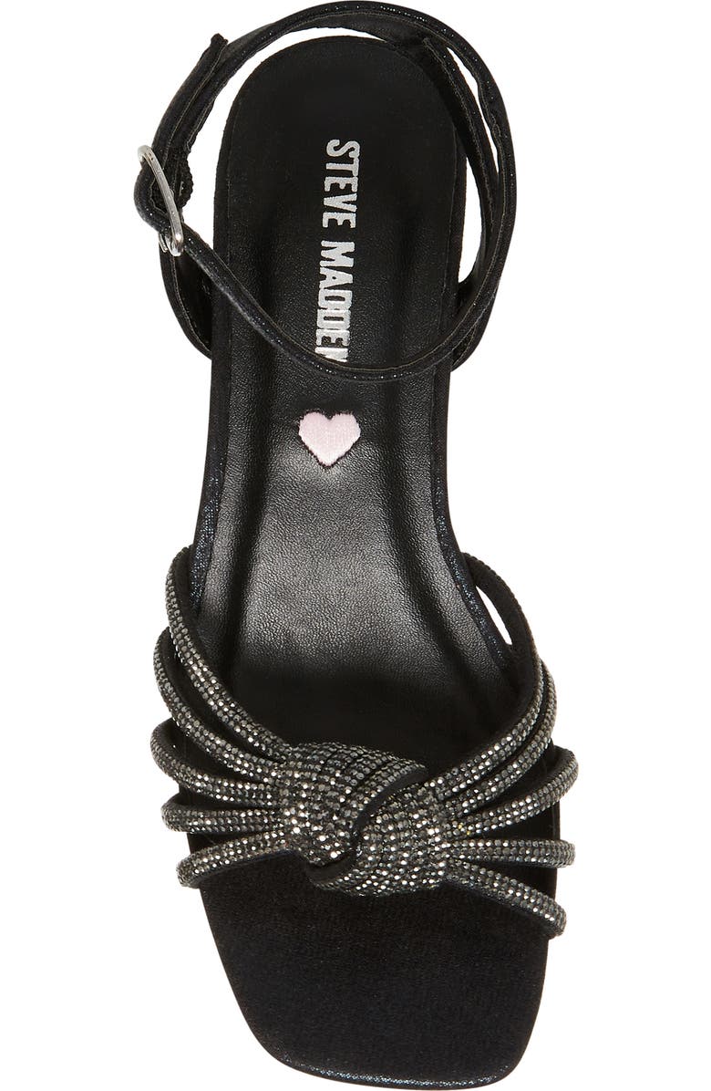 Steve Madden Kids' JLucia Rhinestone Strappy Sandal, Alternate, color,