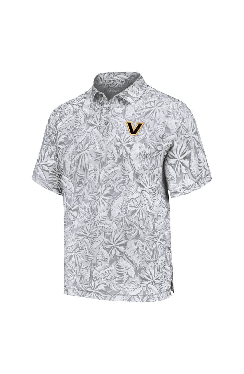 Tommy Bahama Men's Tommy Bahama Gray Vanderbilt Commodores Tropical Score IslandZone Polo, Alternate, color, 