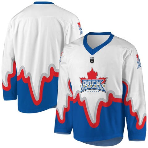Youth White/Royal Toronto Rock Replica Jersey