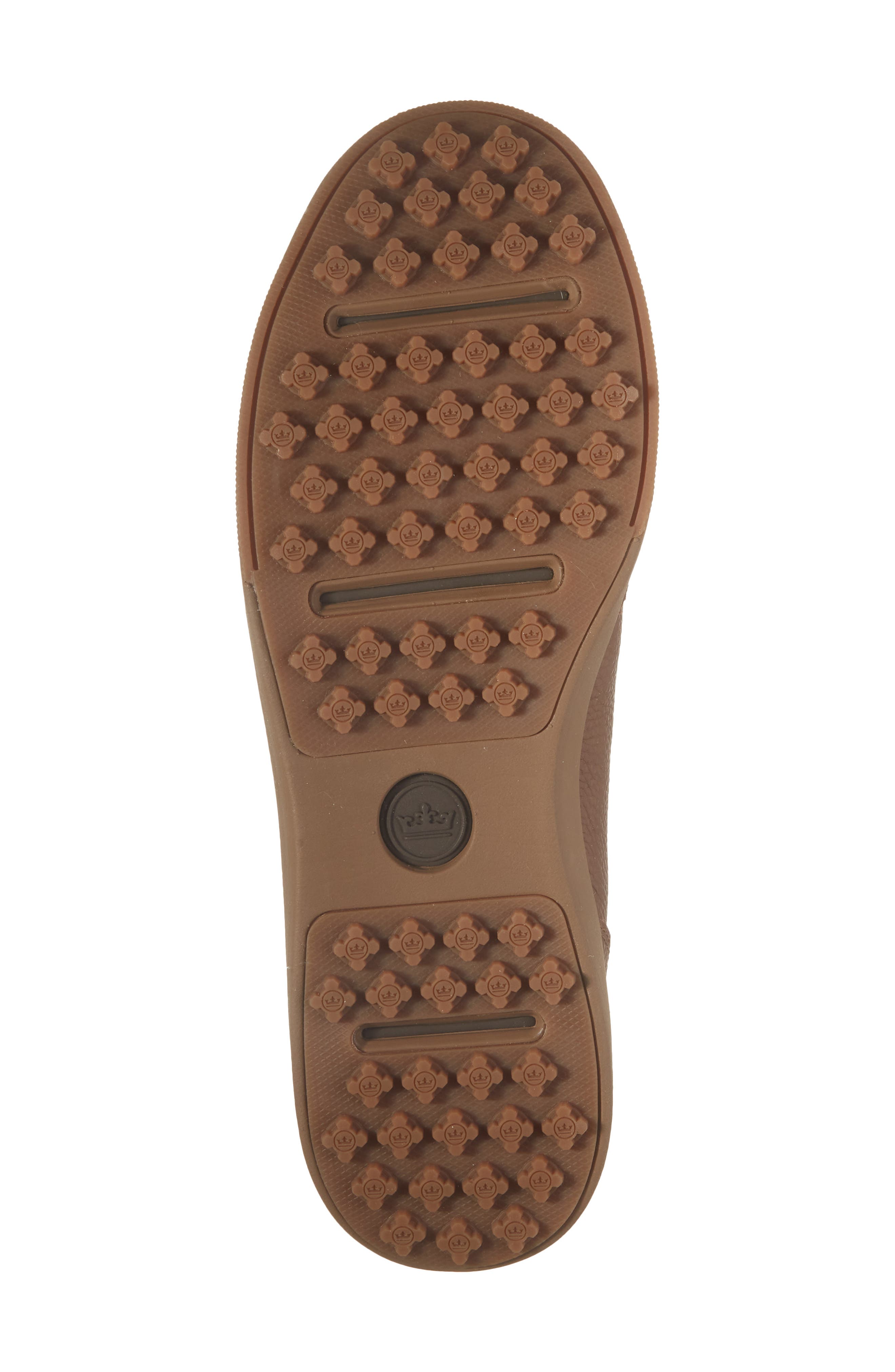 Peter Millar Drift Hybrid Water Resistant Leather Golf Shoe, Alternate, color, Whiskey