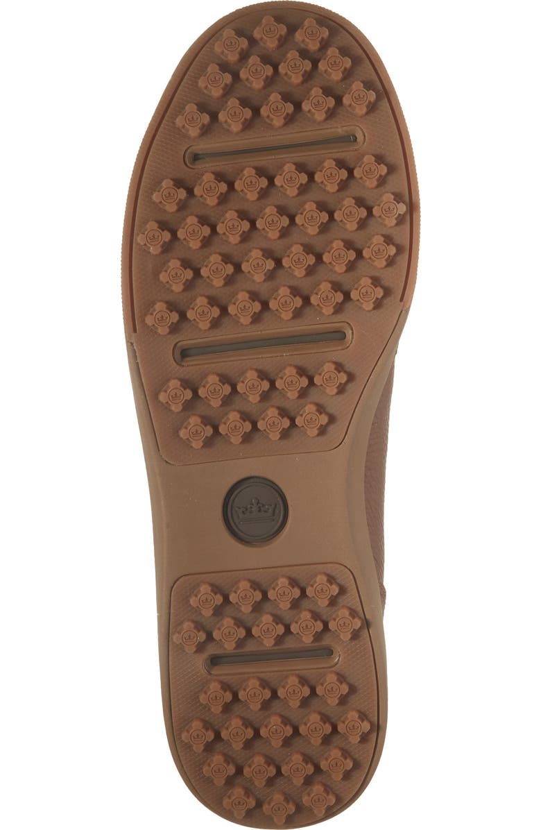 Peter Millar Drift Hybrid Water Resistant Leather Golf Shoe, Alternate, color, Whiskey