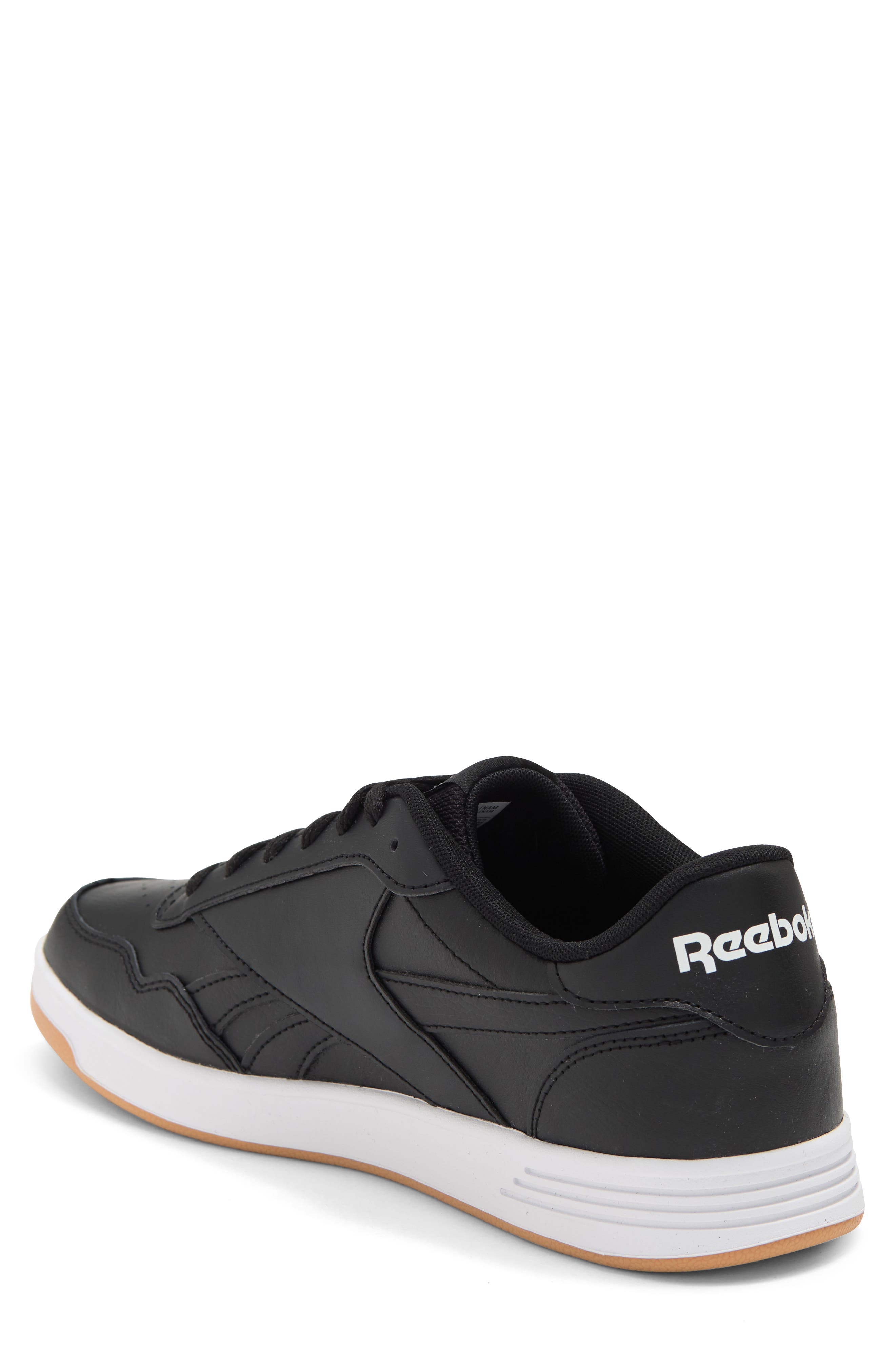 Reebok Court Advance Sneaker, Alternate, color, Cblack/Ftw