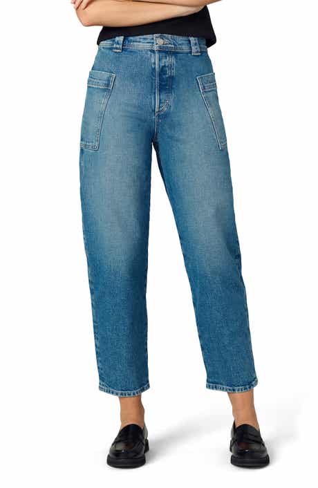 Joe's The Phoebe Patch Pocket Crop Straight Leg Jeans