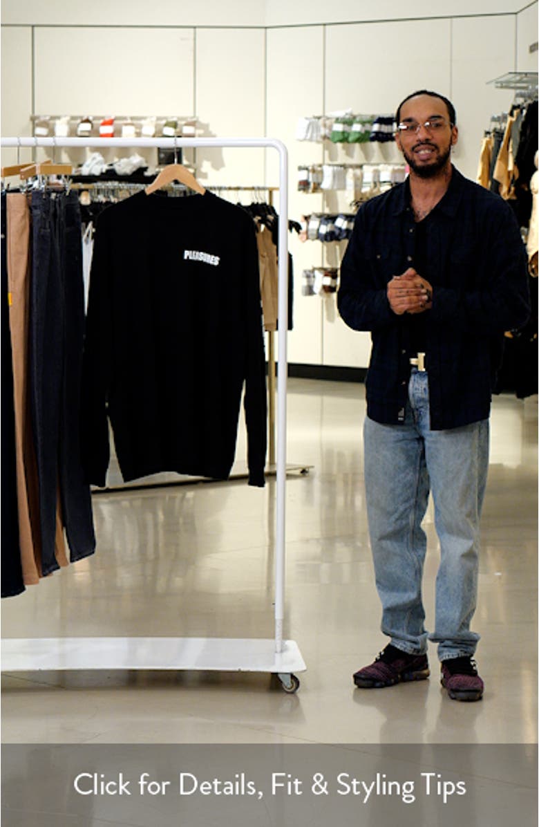 Impact Staff Long Sleeve Cotton Graphic T-Shirt, sales video thumbnail