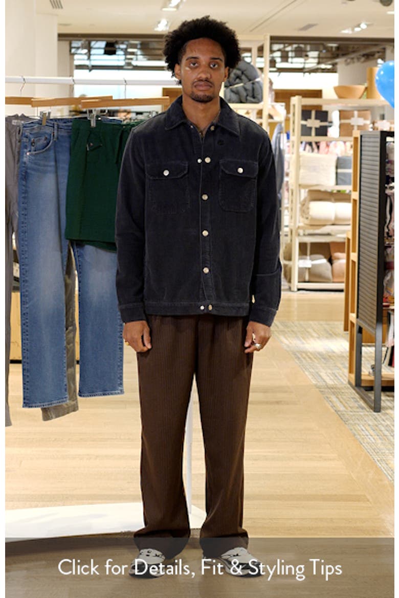 Corduroy Snap-Up Shirt video