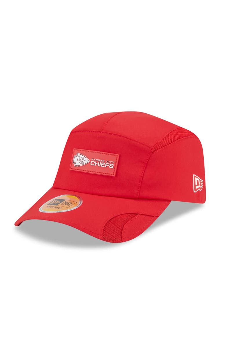 New Era Men's New Era Red Kansas City Chiefs 2025 Sideline  Runner Adjustable Hat, Main, color, Red