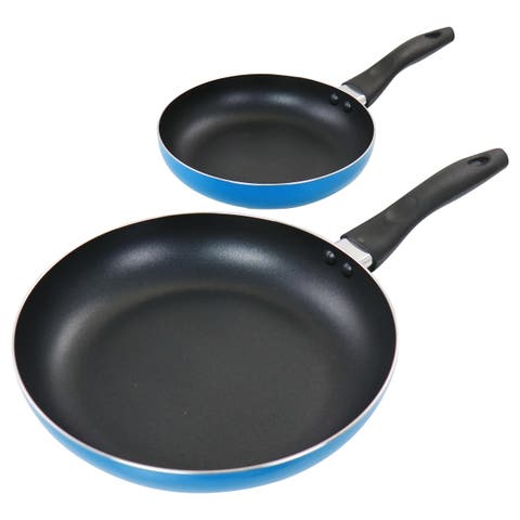 2 Piece 10 inch Aluminum Frying Pan