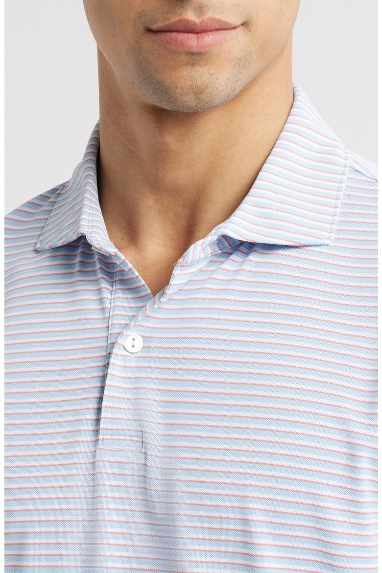 Crown Crafted Tempo Performance Polo, Alternate, color, BLUE FROST