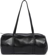 BCBG Faux Leather Barrel Bag