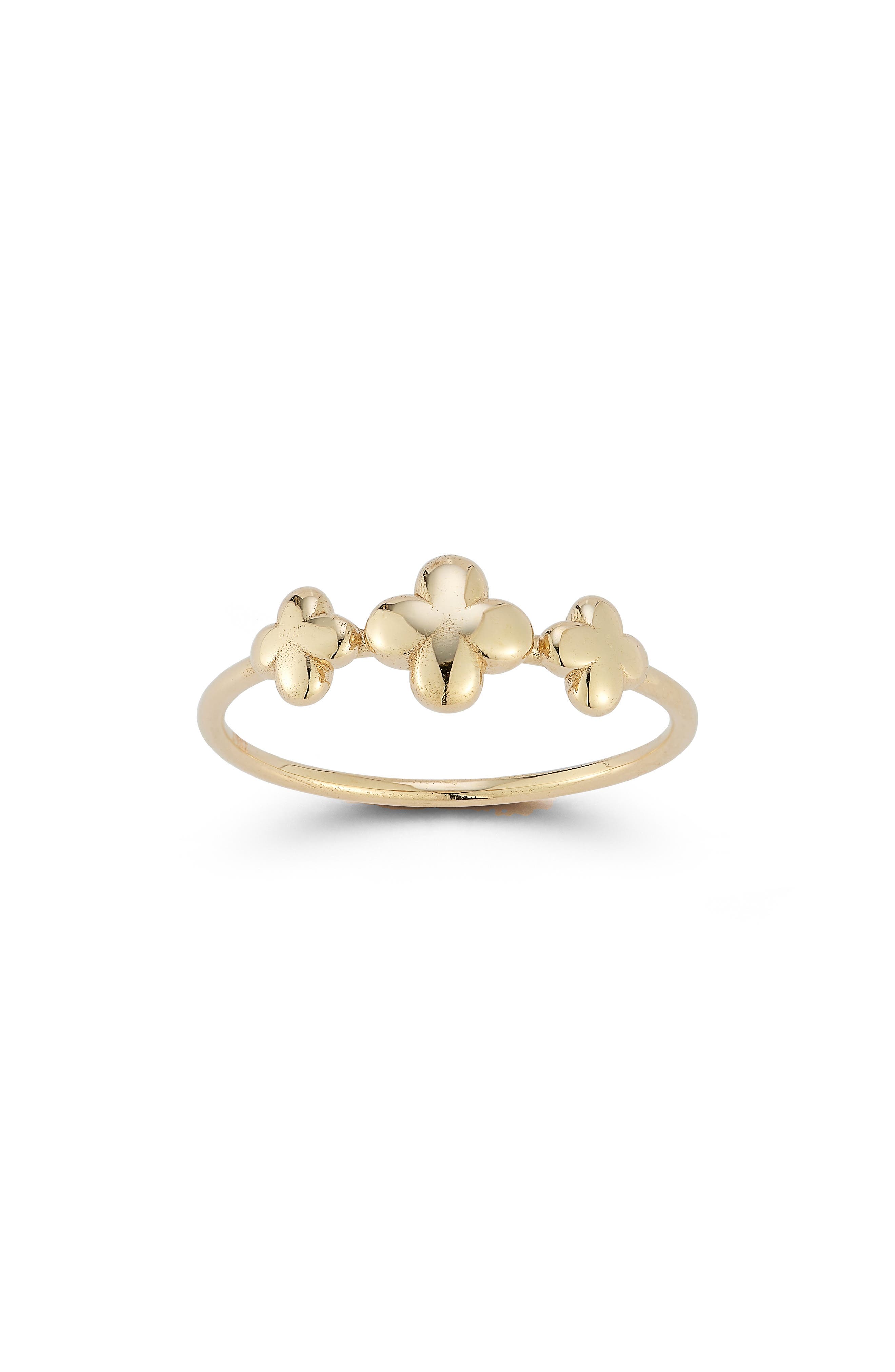 Ember Fine Jewelry Clover Trio Ring
