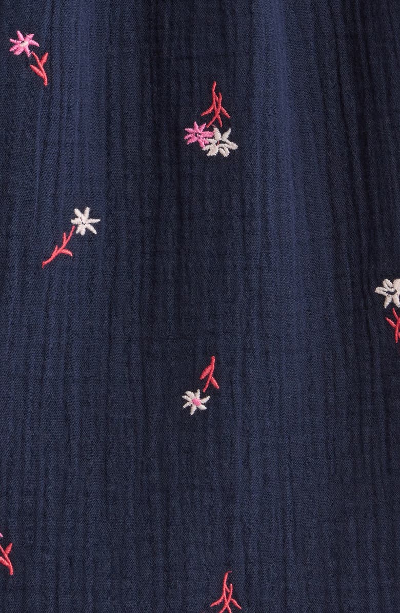 Caslon<sup>®</sup> Embroidered Popover Top, Alternate, color, 