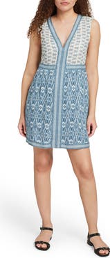 Faherty Macey Sleeveless Linen Dress