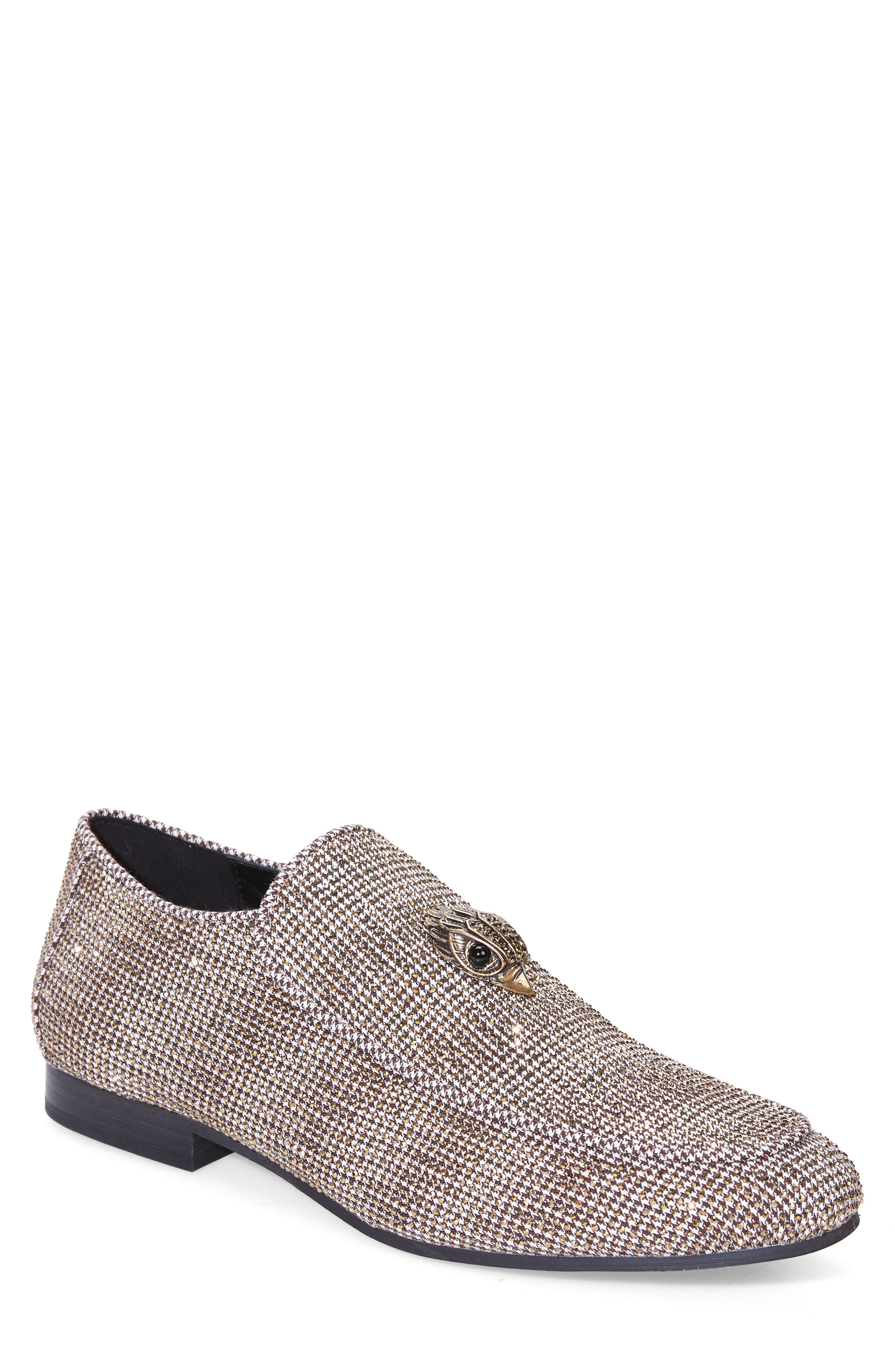 Hugh Eagle Herringbone Loafer