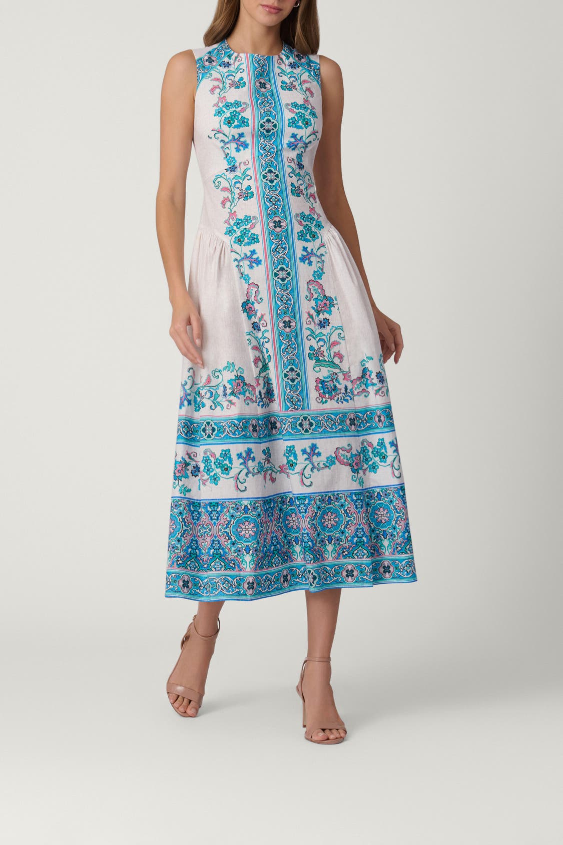 Warwick Tile Print Adele Dress