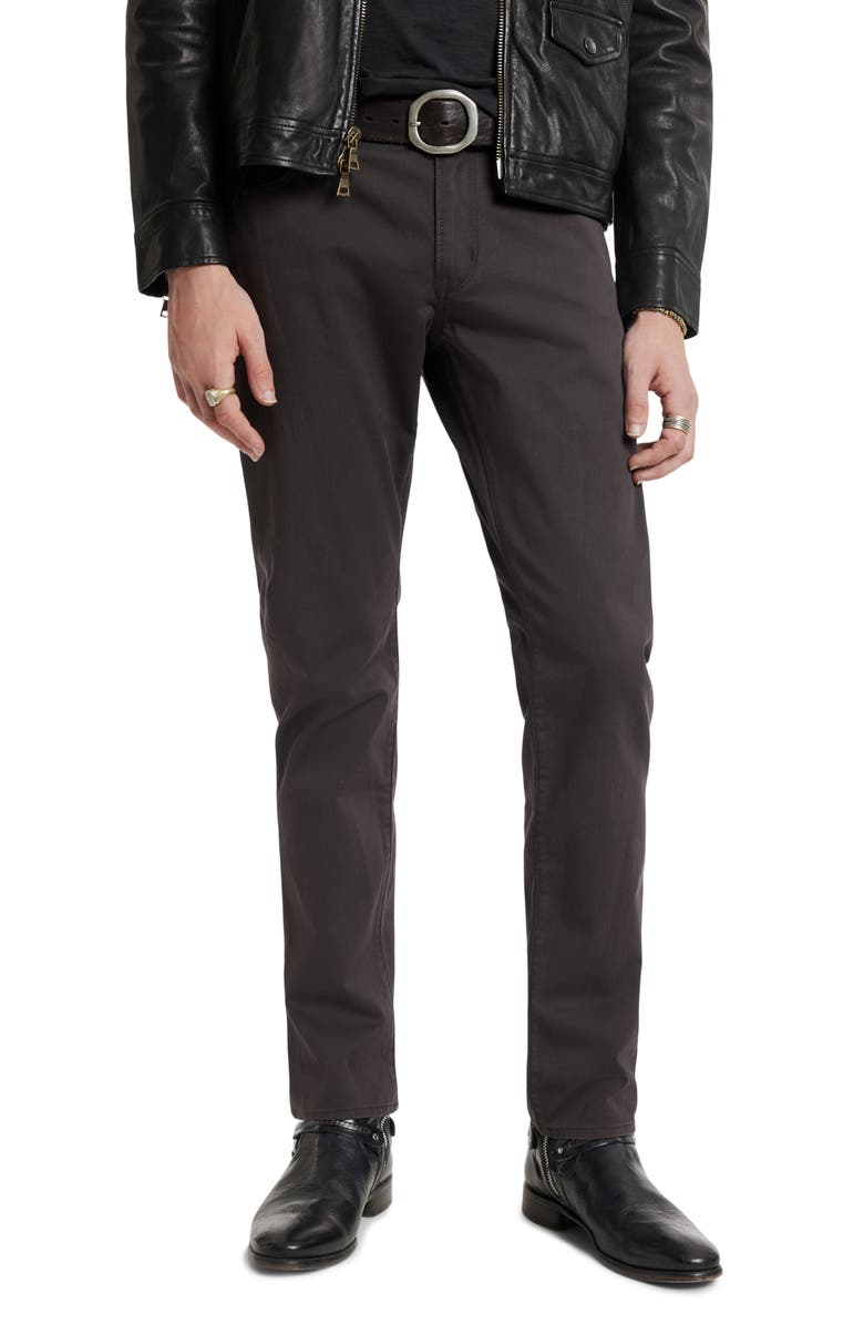 John Varvatos J701 Regular Fit Straight Leg Jeans, Main, color, Chocolate