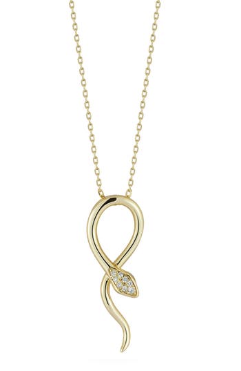 Glaze Jewelry Snake Pendant Necklace