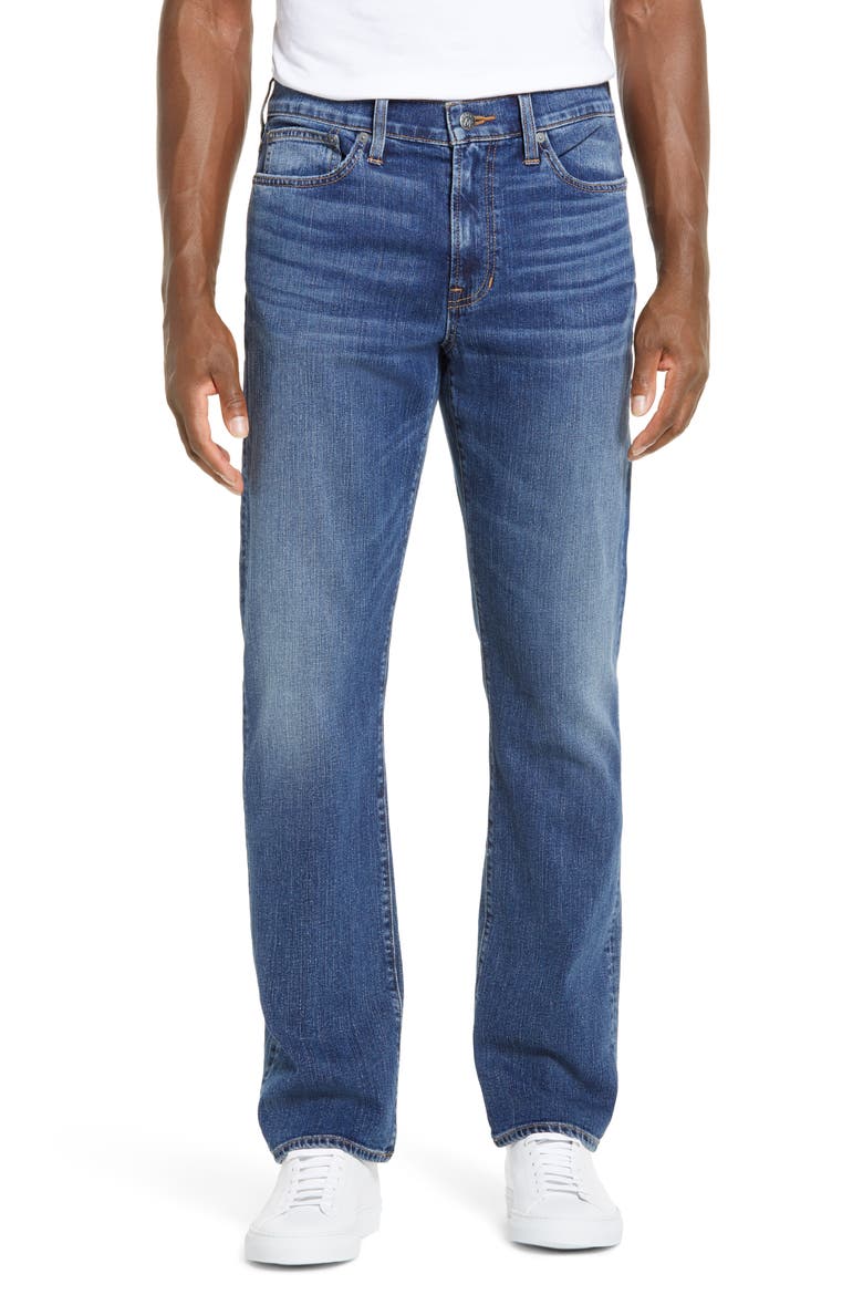 Straight Everyday Flex Jeans, Main, color, WESTCLIFF WASH