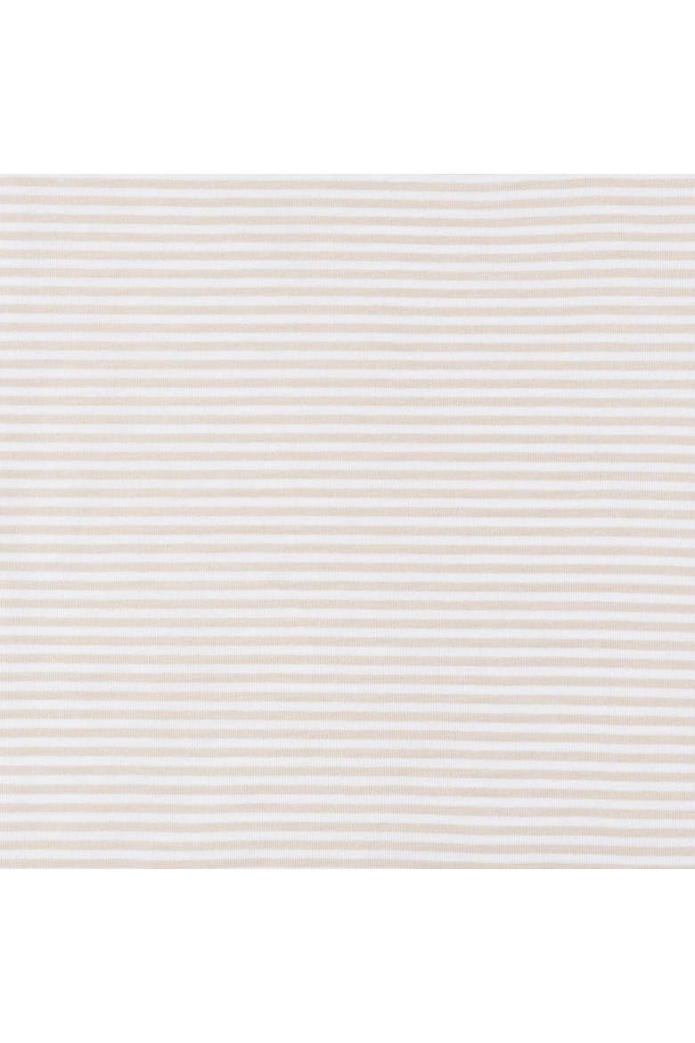 Swaddle Blanket & Hat Set, One Size, Alternate, color, Tan Stripe