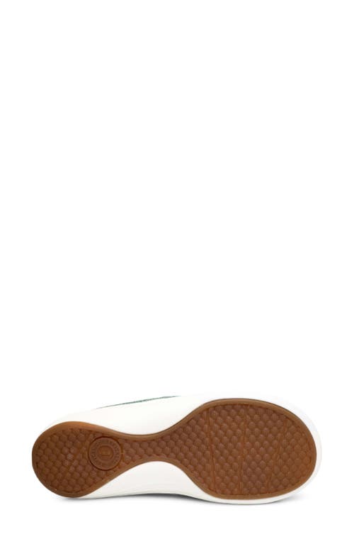 Revitalign Siesta Orthotic Canvas Slip-on Shoe In Cilantro
