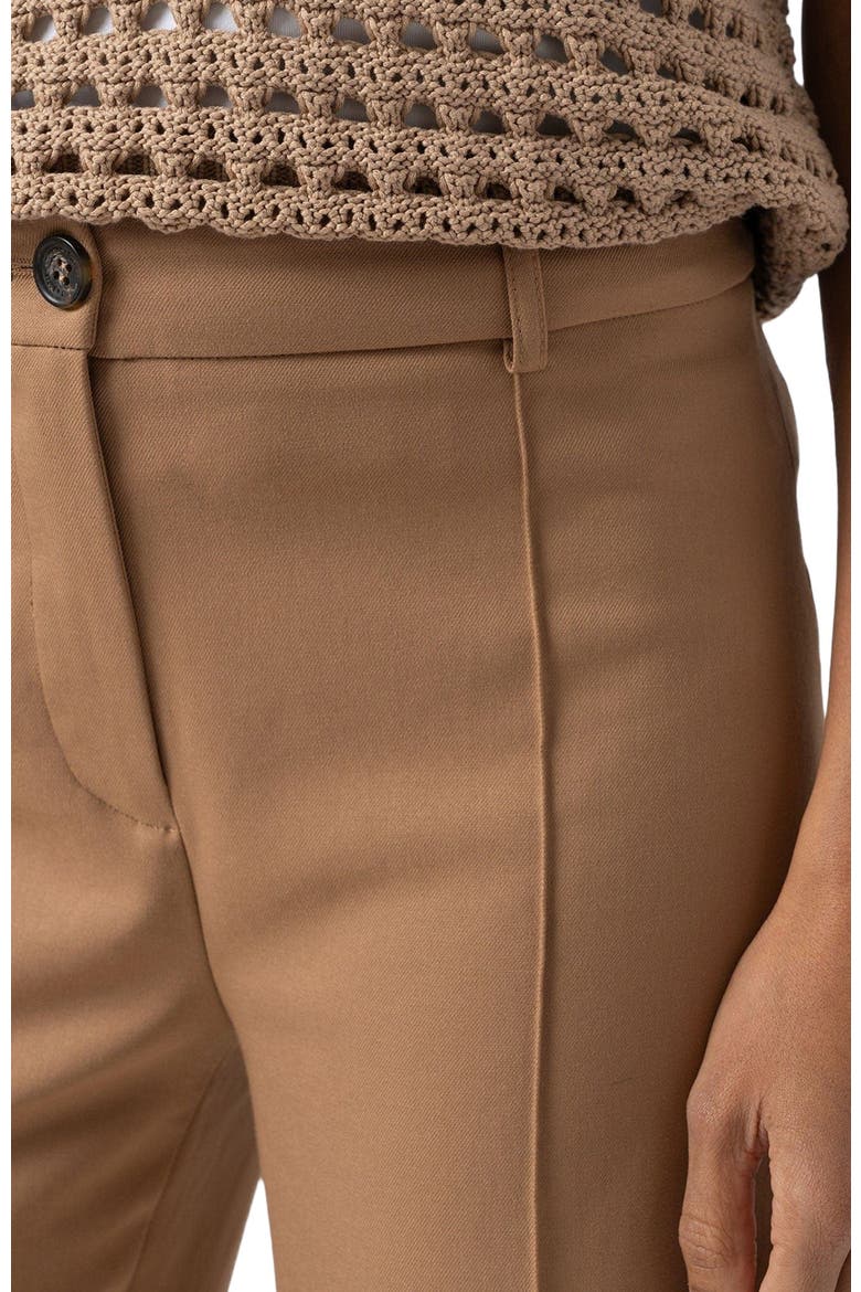 Cambridge Tailored Wide Leg Pant, Alternate, color, Brown